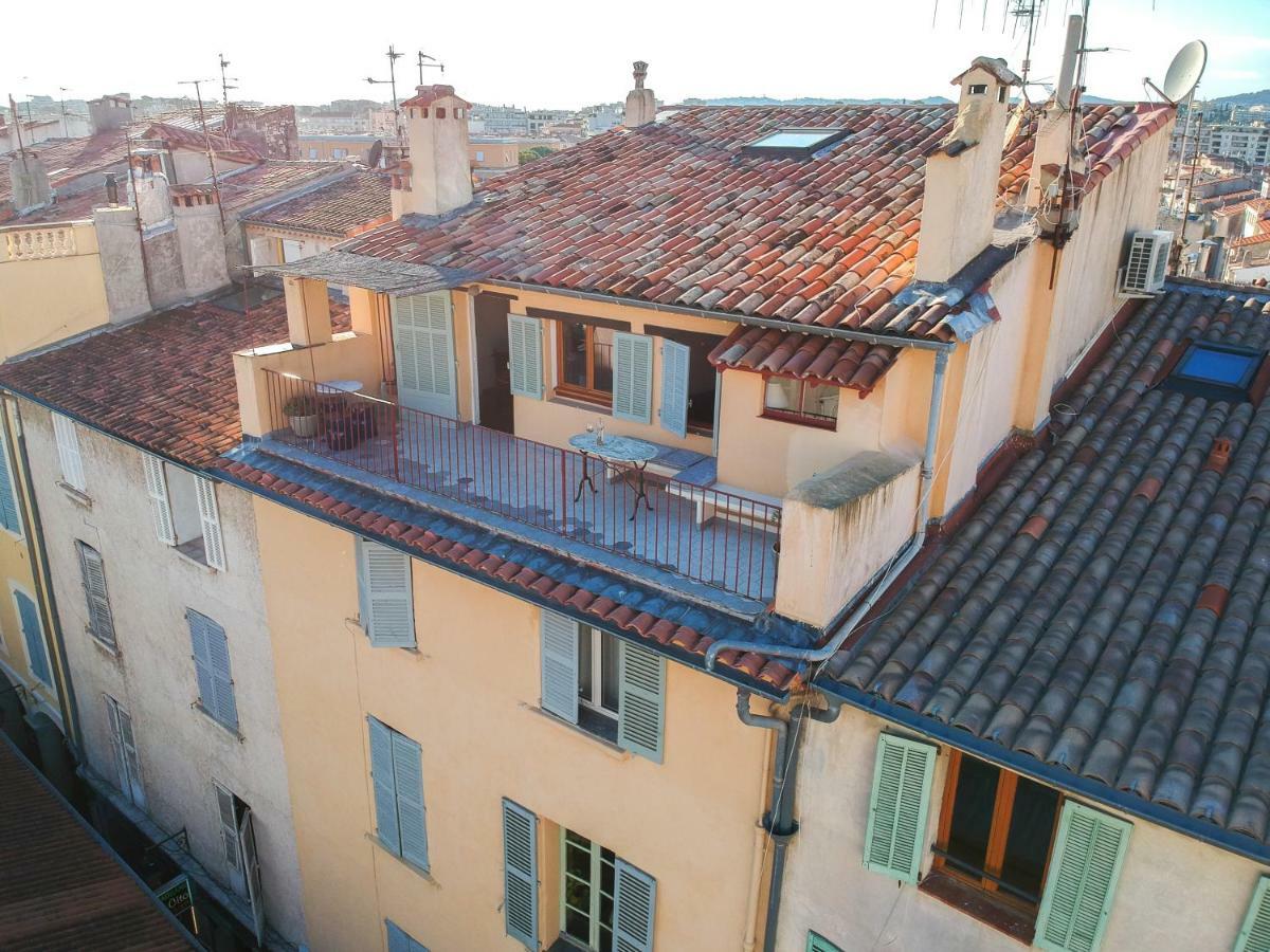 Clt - Unique Duplex & Terrace On The Provencal Market Антиб Экстерьер фото