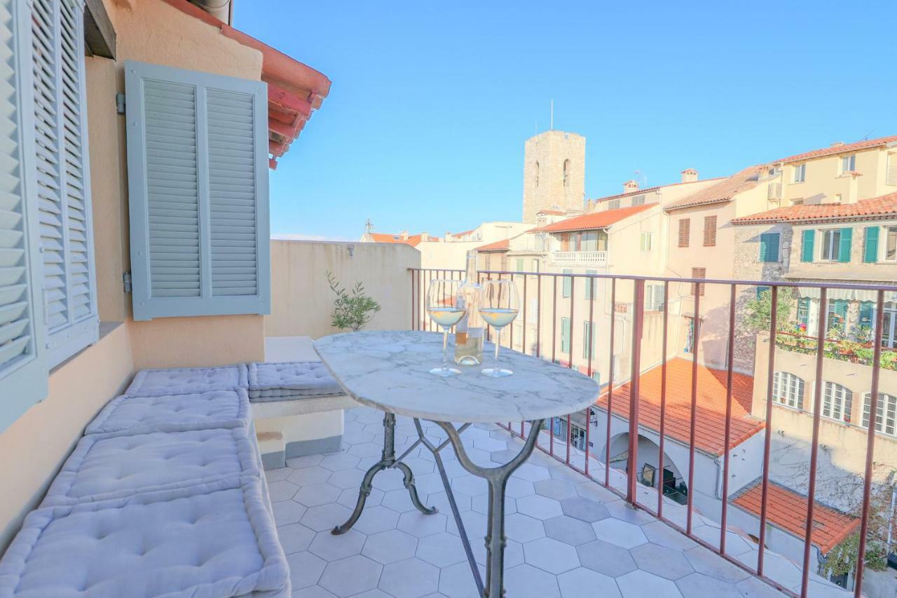 Clt - Unique Duplex & Terrace On The Provencal Market Антиб Экстерьер фото