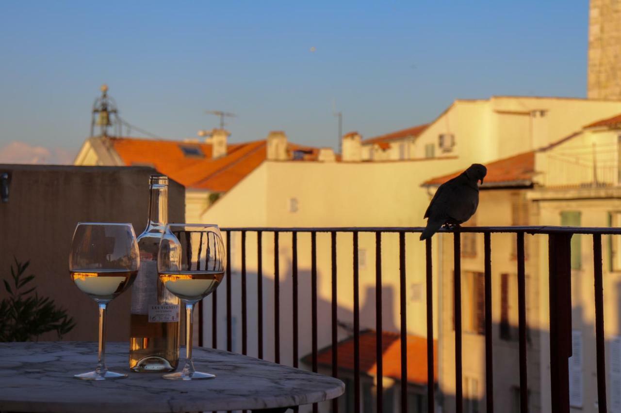 Clt - Unique Duplex & Terrace On The Provencal Market Антиб Экстерьер фото